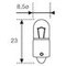 Lampadina 12 V BA 9s